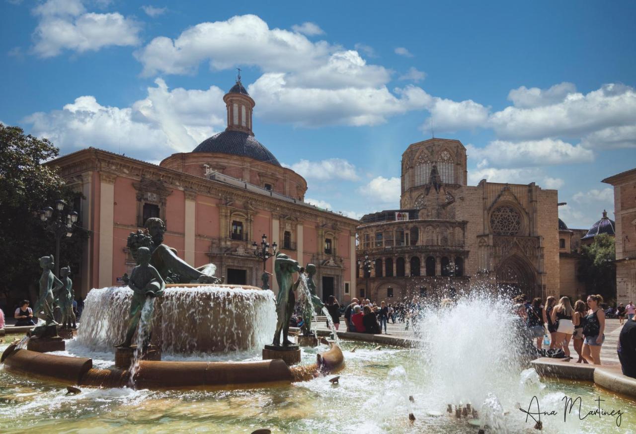 Luminoso. Comodo. Acogedor. Wifi. Junto A Ave Valencie Exteriér fotografie